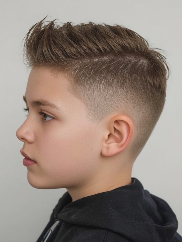 Boys Summer Haircut: The Disconnected Undercut