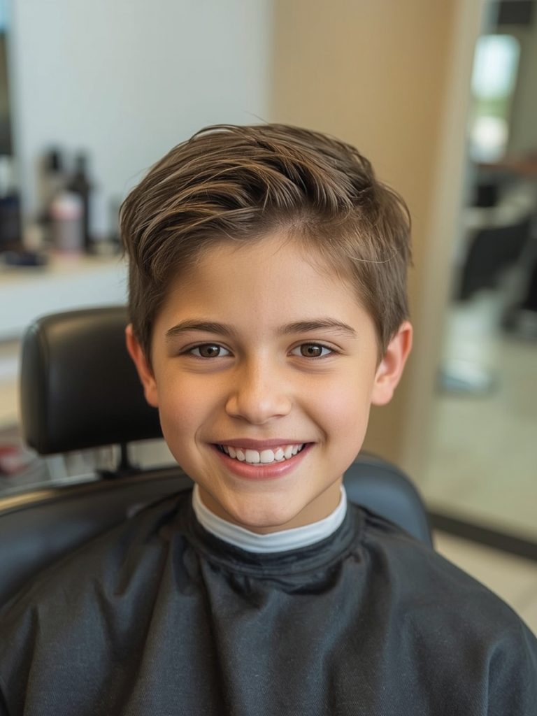 Boys Summer Haircut: The Temple Fade