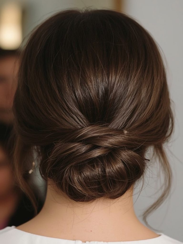 34. Sleek High Bun Grad Hairstyles