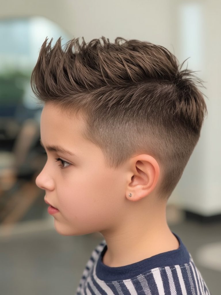 Boys Summer Haircut: The Textured Fringe
