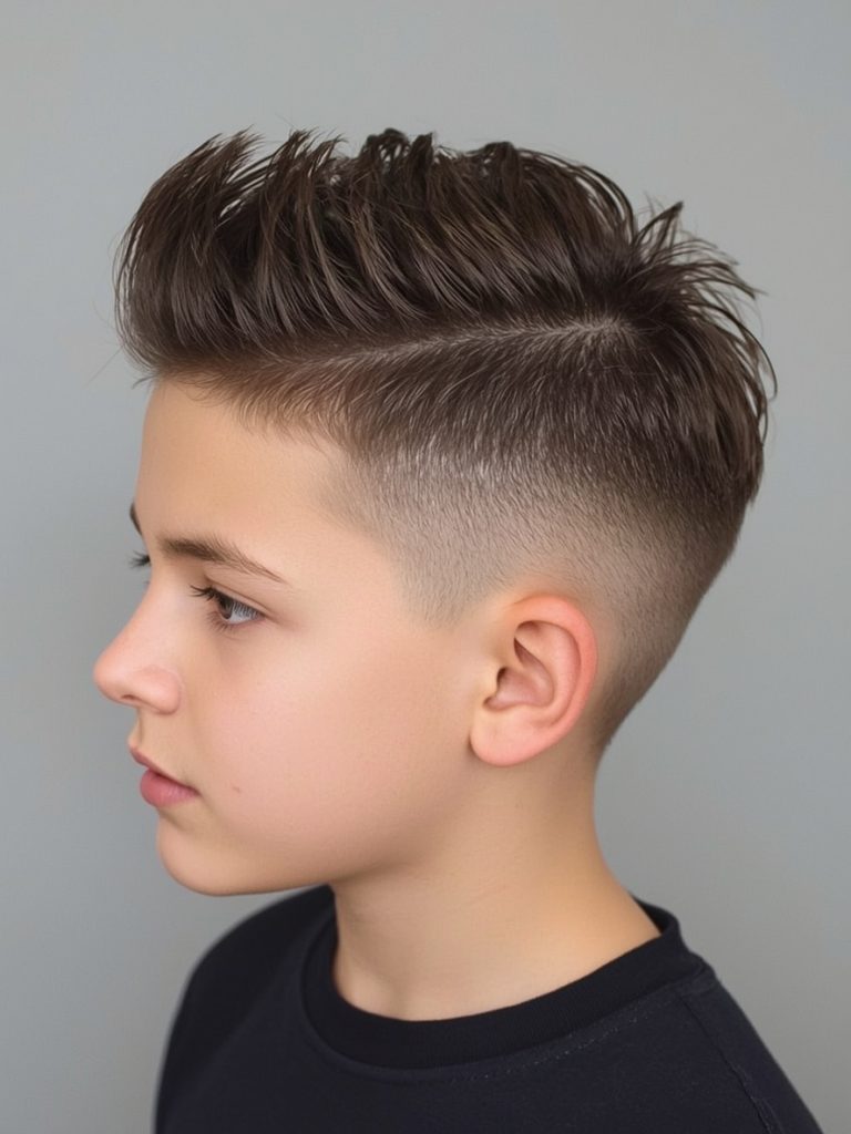 Boys Summer Haircut: The Pompadour