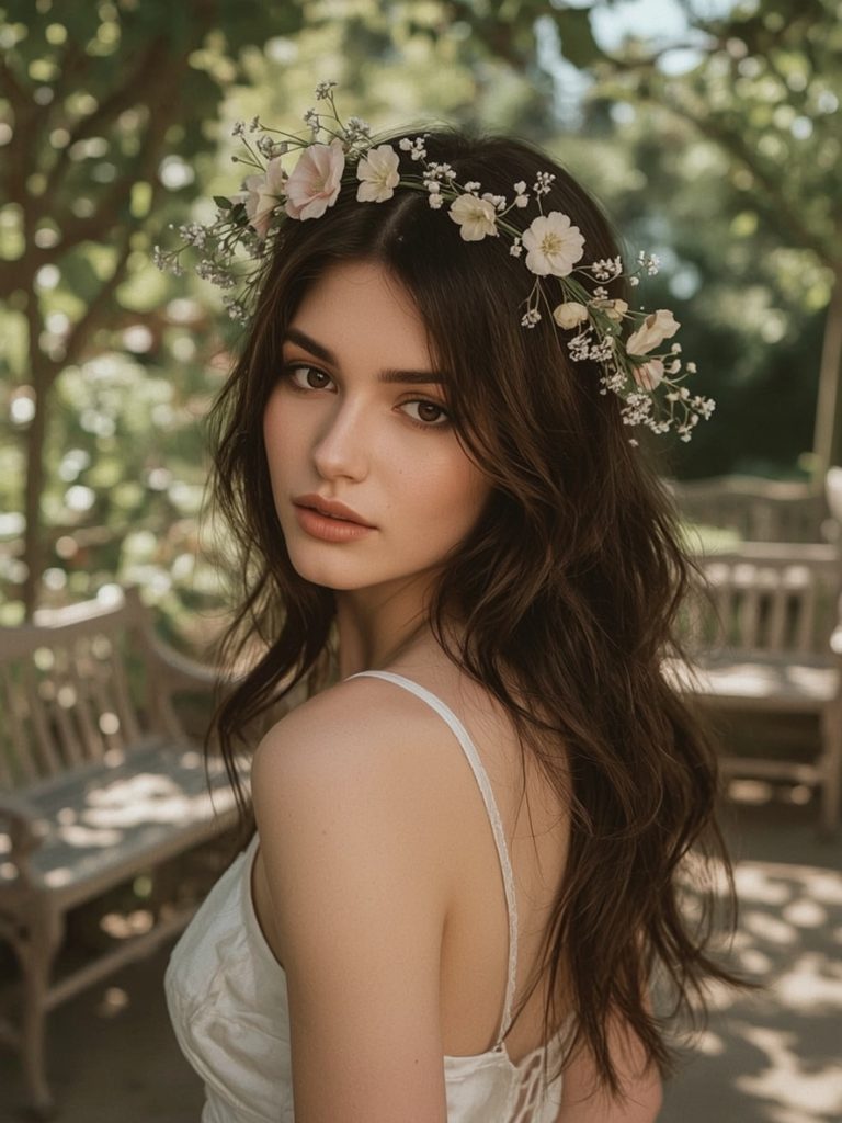 27. Deep Side Part with Volume Grad Hairstyles