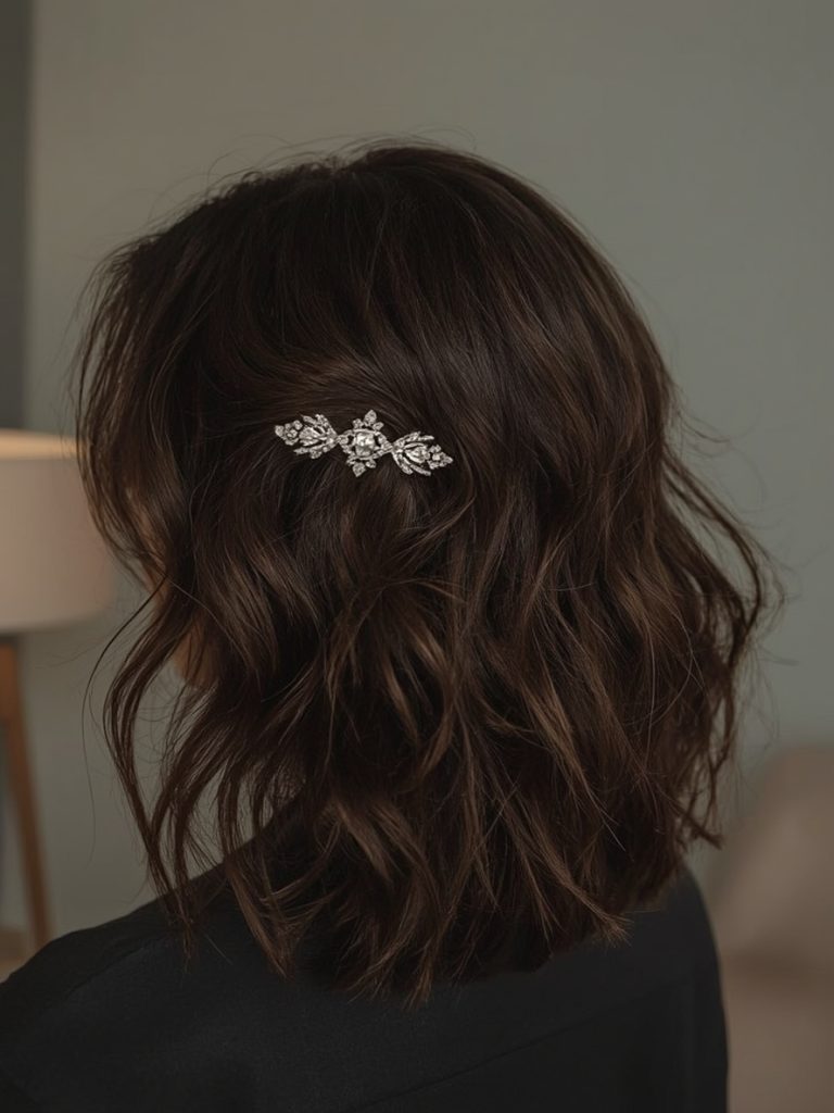 26. Crown Braid with Loose Ends Grad Hairstyles