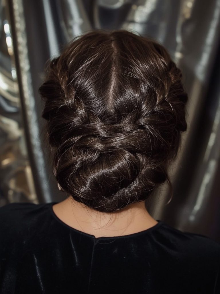 23. French Twist Grad Hairstyles