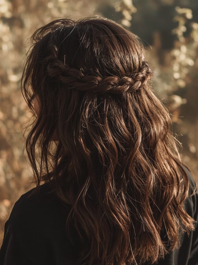 17. Side-Swept Chignon Grad Hairstyles