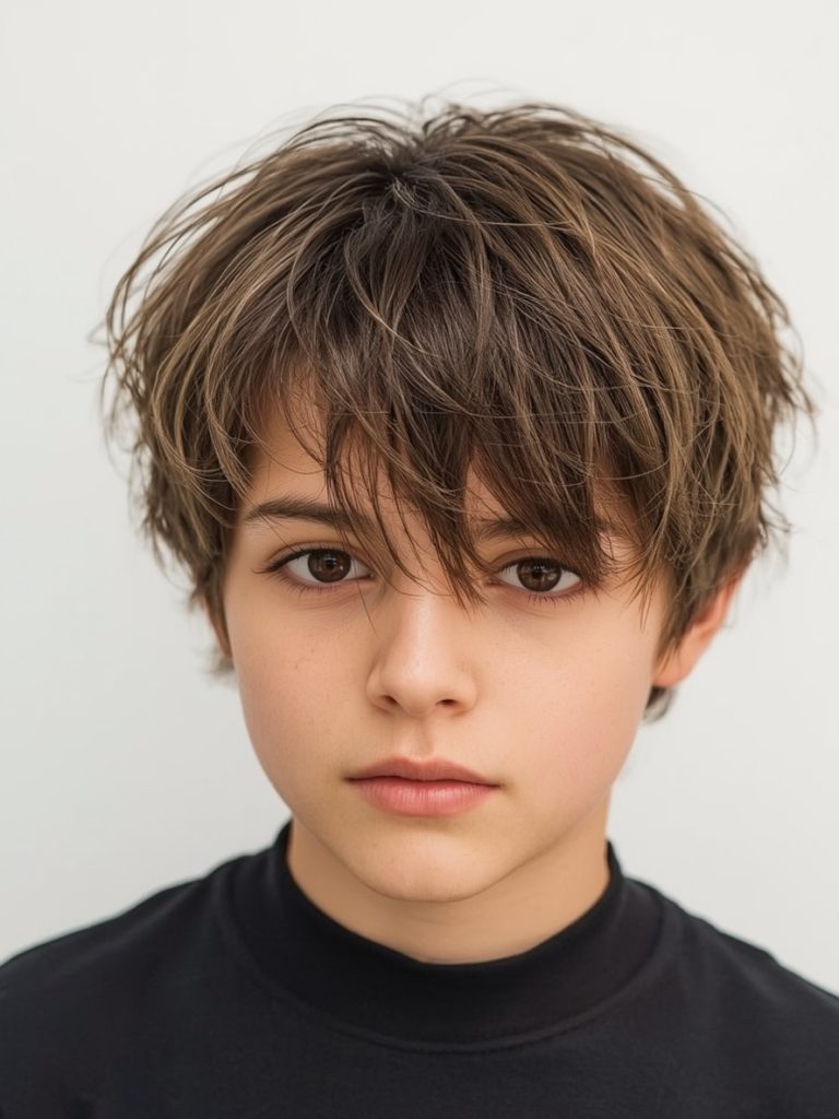 Boys Summer Haircut: The Mid Fade