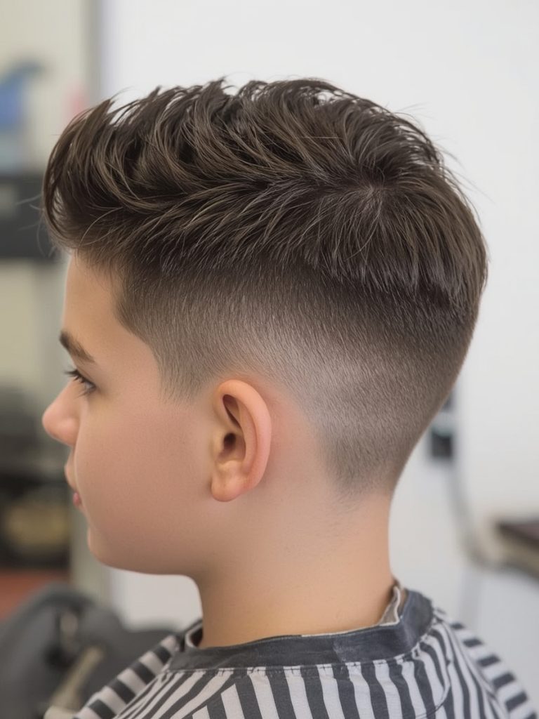 Boys Summer Haircut: The High Fade