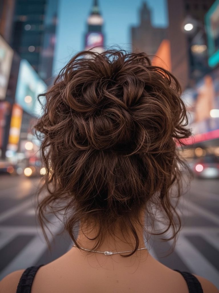 5. Low Chignon Grad Hairstyles