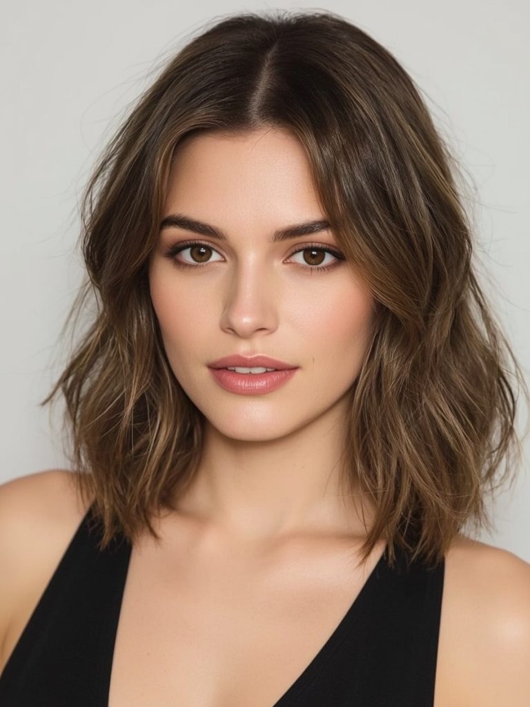 Angled Bob Haircuts with Highlights: Adding Dimension