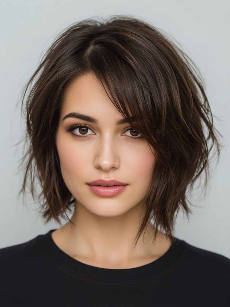 Angled Bob Haircuts for Thick Hair: Managing Volume