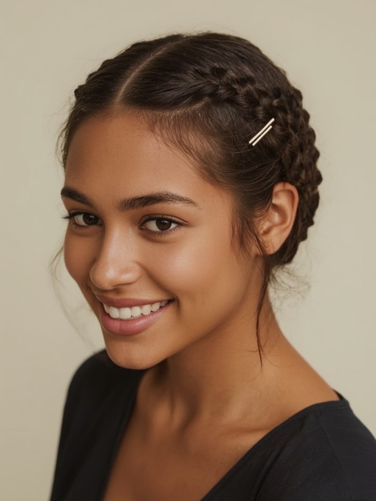 1. Timeless Waves Grad Hairstyles