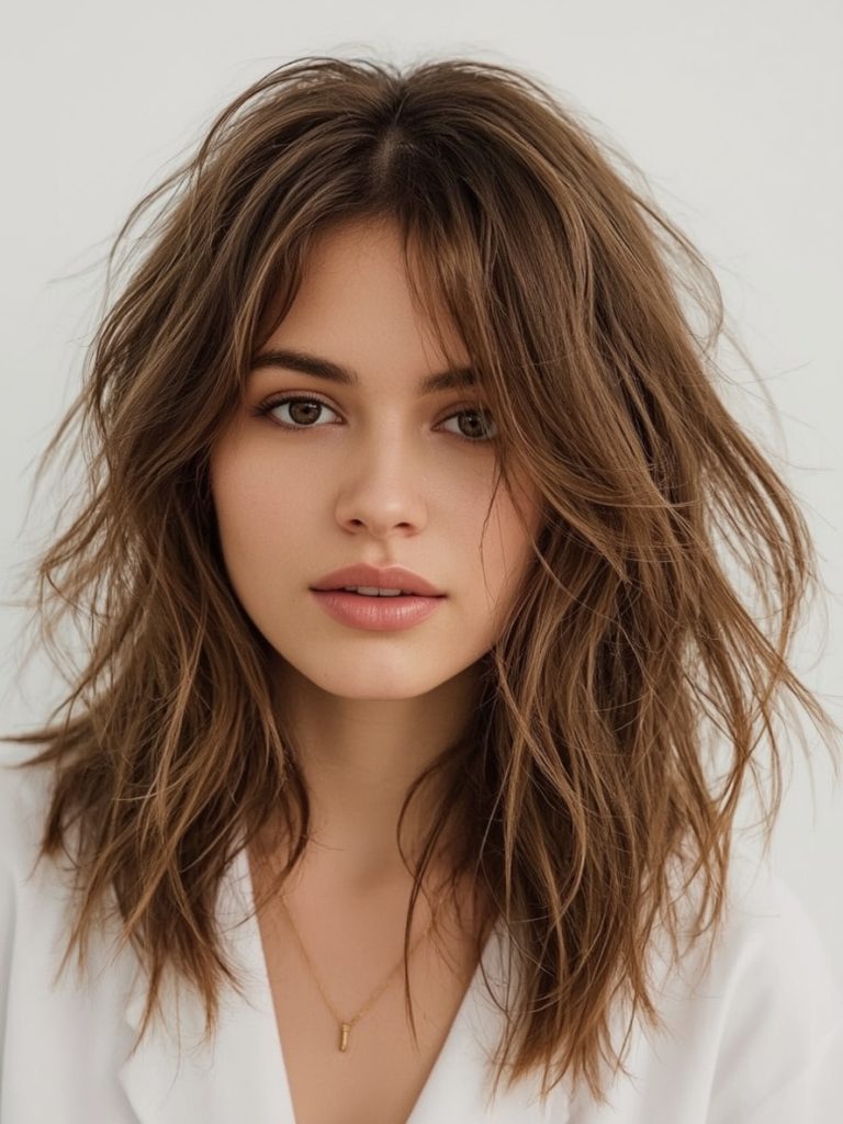 Rooted blonde with soft waves: 2025 Summer Hair Trends
