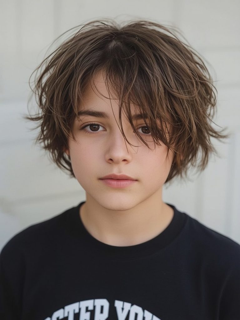 Boys Summer Haircut: The Quiff