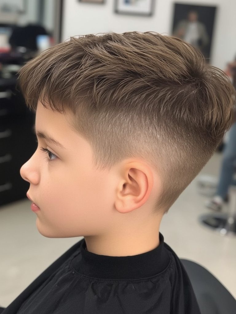 Boys Summer Haircut: The French Crop