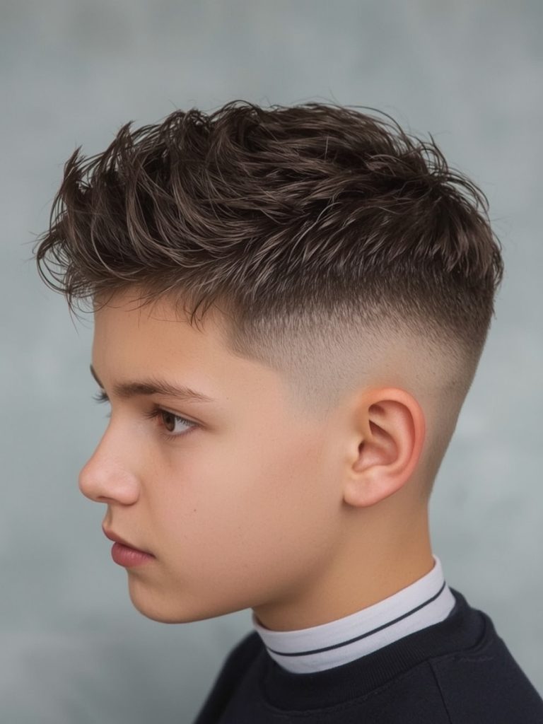Boys Summer Haircut: The Taper Fade