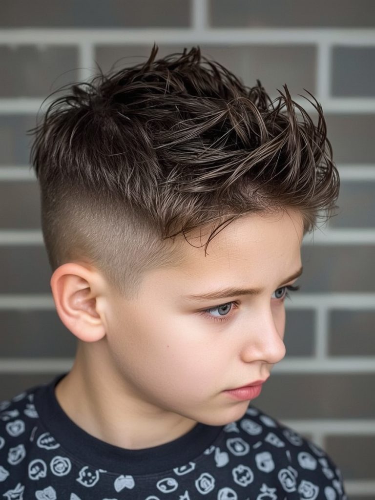 Boys Summer Haircut: The Textured Crop