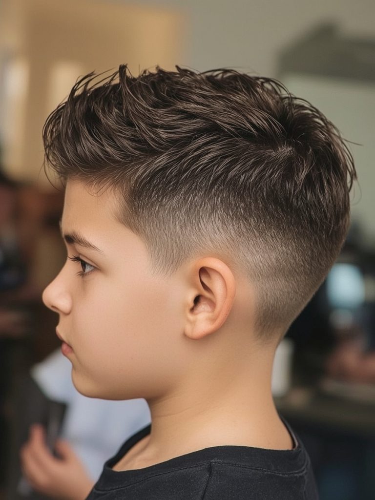 Boys Summer Haircut: The Short Spiky Hair