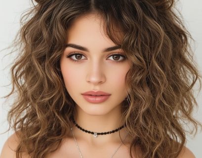 Curly Hairstyles: The Classic Pineapple Updo