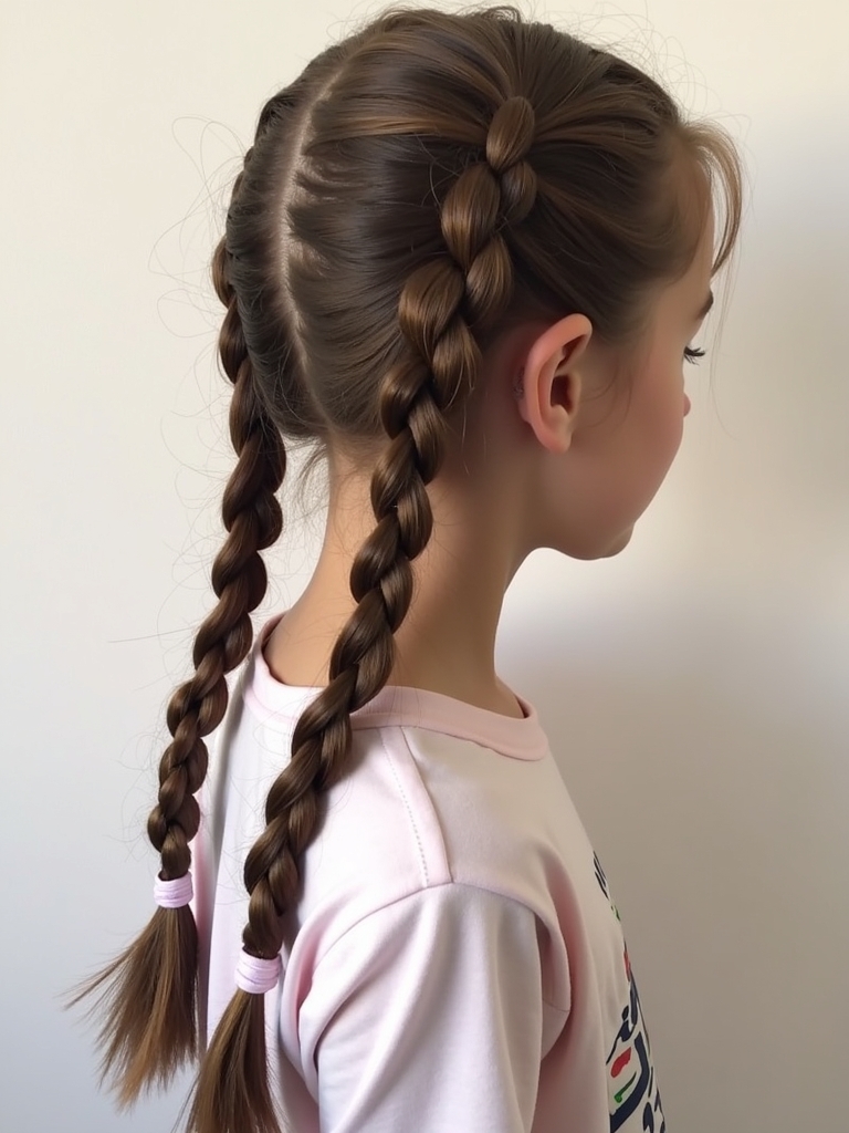Cute Easy Hairstyles: Braided Bangs