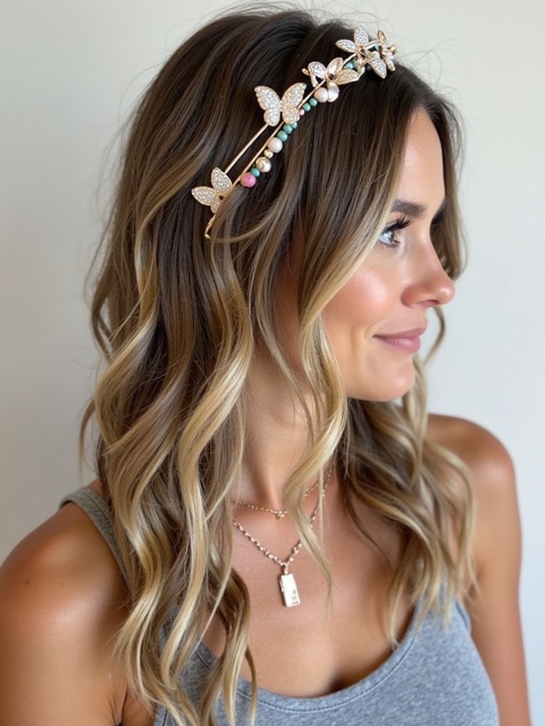 Cute Easy Hairstyles: Twisted Half-Updo