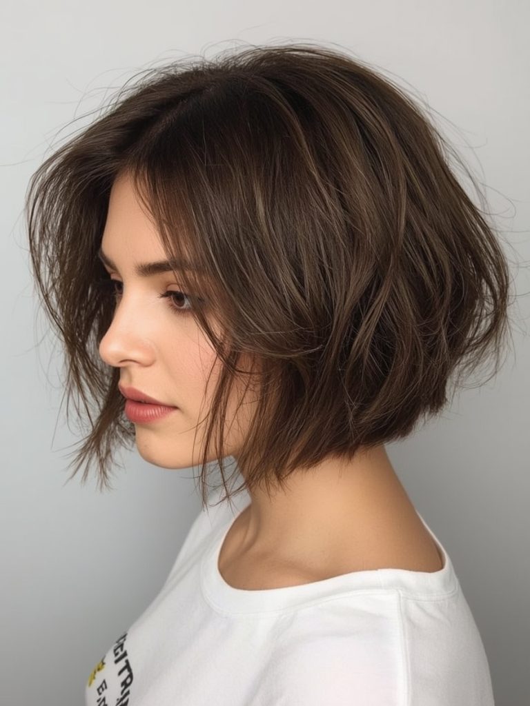  Choppy Pixie with Long Bangs - Short Haircuts For Thin Fine Hair