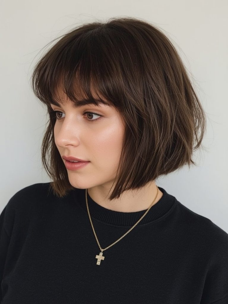  French Bob - Short Haircuts For Thin Fine Hair