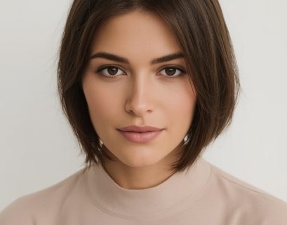 Hairstyle For Thin Fine Hair Over 50: Wispy Ends with a Side Part