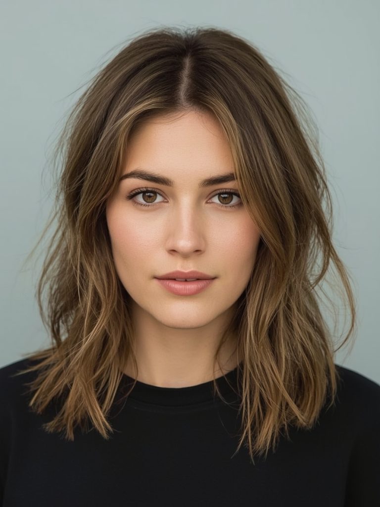 21. Razor Cut Layers - Shoulder Length for Fine Hair